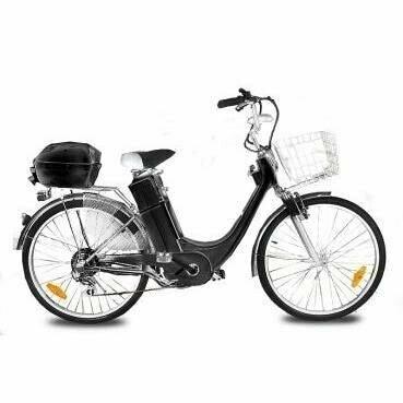 Vélo électrique City Bike 250 Noir