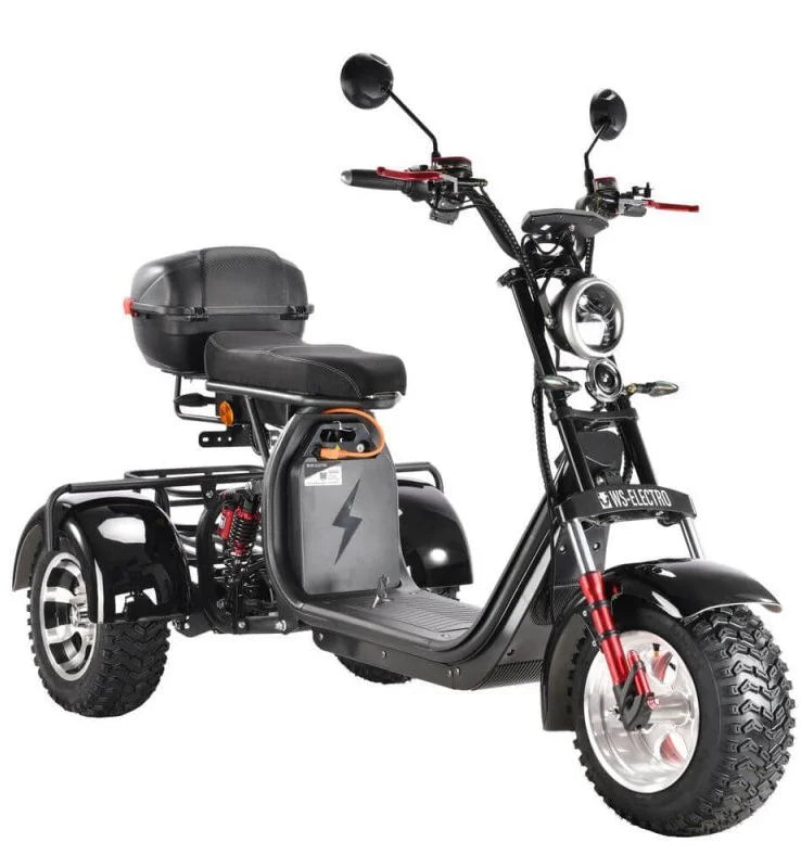 Scooter électrique 3 roues City Coco Stable Trike - Avec Panier