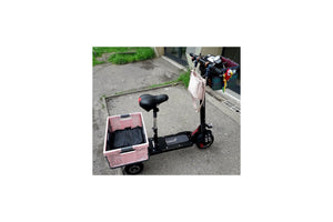 Trottinette électrique pour personne à mobilité réduite (PMR) avec siège tout terrain off road 3 roues Hikerboy