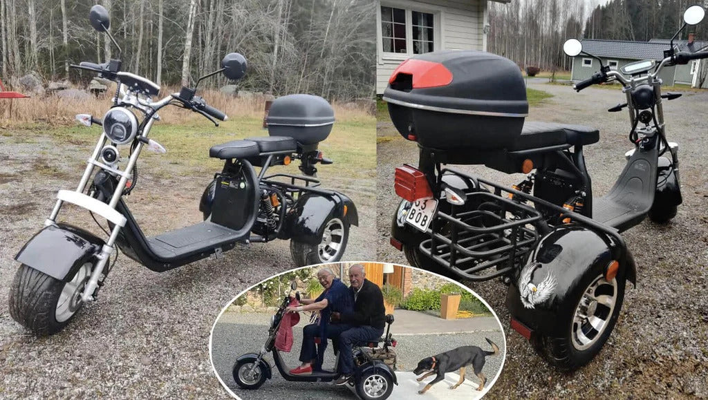 Scooter électrique 3 roues City Coco Stable Trike - Avec Panier