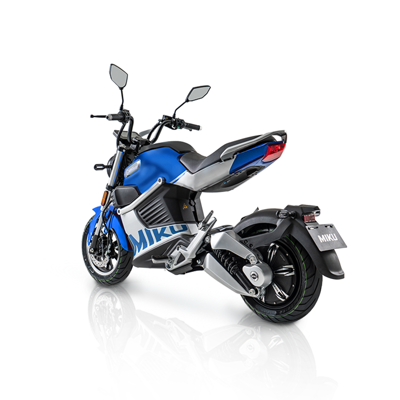 Moto électrique 125 cm3 Sunra Miku Super 125cc - Bleu