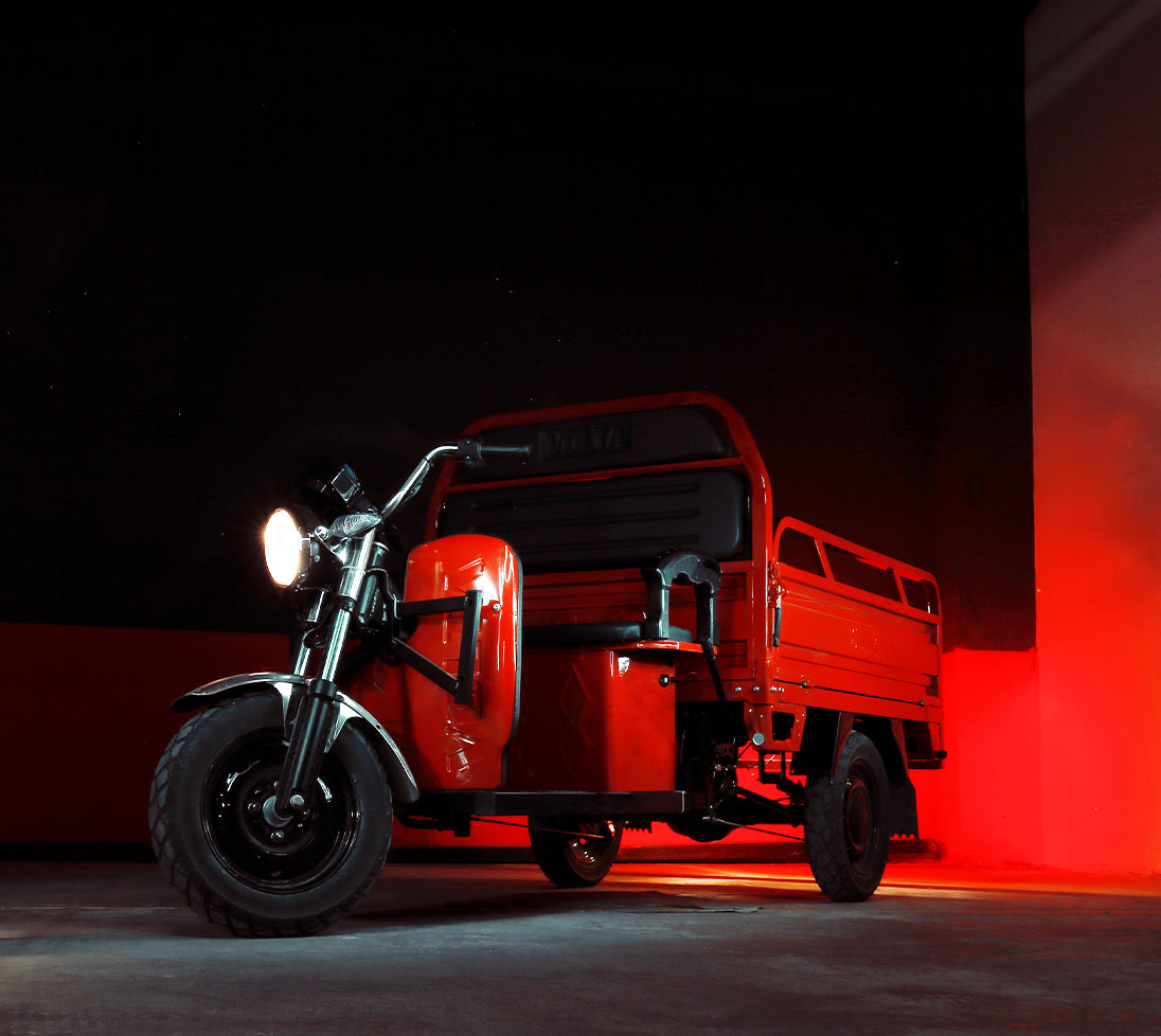 Triporteur électrique Cargo VT5 VOLTA 3900W Homologué Route