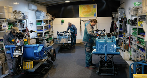 Triporteur électrique Cargo VT5 VOLTA 3900W Homologué Route