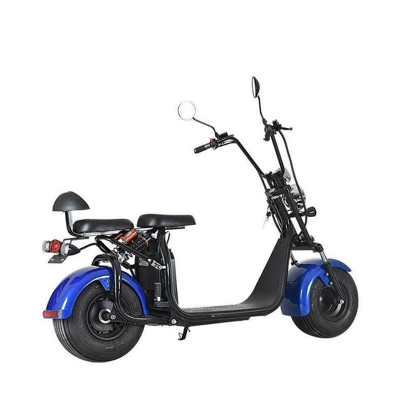 Scooter électrique Coco Cool - Bleu - 2000W