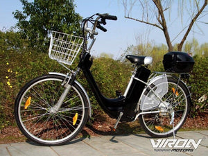 Vélo électrique City Bike 250 Argent
