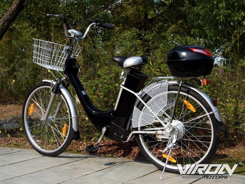 Vélo électrique City Bike 250 Argent