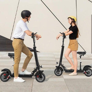 Trottinette électrique Mastock MAX 1000W v4 Pneus Cross - Avec Siège