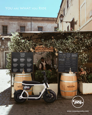 Scooter Electrique Coopop 50cc - Homologué route