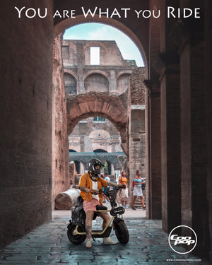 Scooter Electrique Coopop 50cc - Homologué route