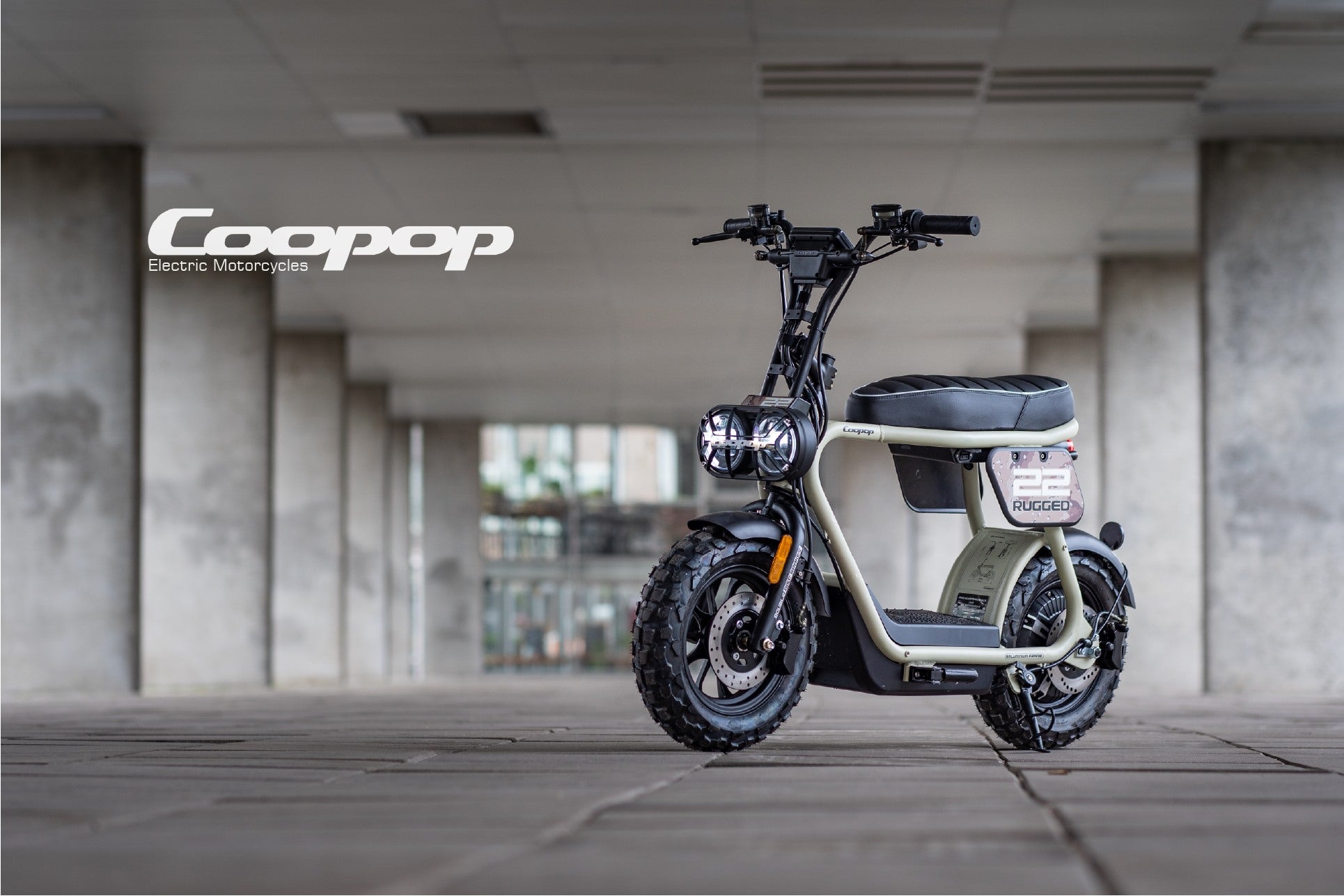Scooter Electrique Coopop 50cc - Homologué route