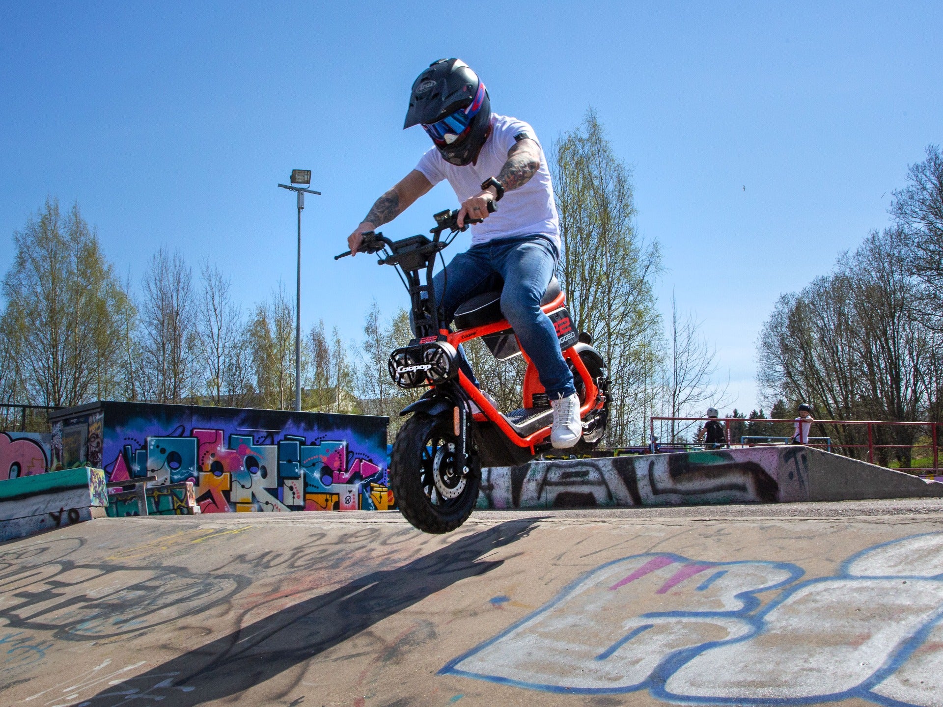 Scooter Electrique Coopop 50cc - Homologué route